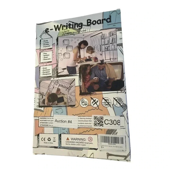 LCD Writing Tablet 10 Inch Colorful Drawing Pad for Kids - Picture 2 of 2